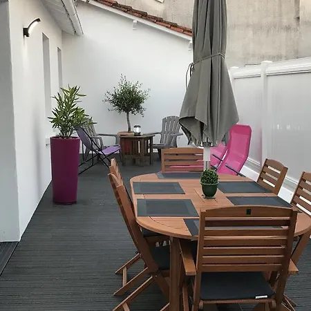 Charmante Maison Jeanne 3 Etoiles 6pers Pontaillac Ρουαγιάν